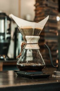 Craft Coffee set up for home pour over brewing with single origin coffees